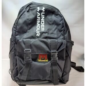 Under Armour Maryland Terps Gametime Backpack Black Logo University Team
